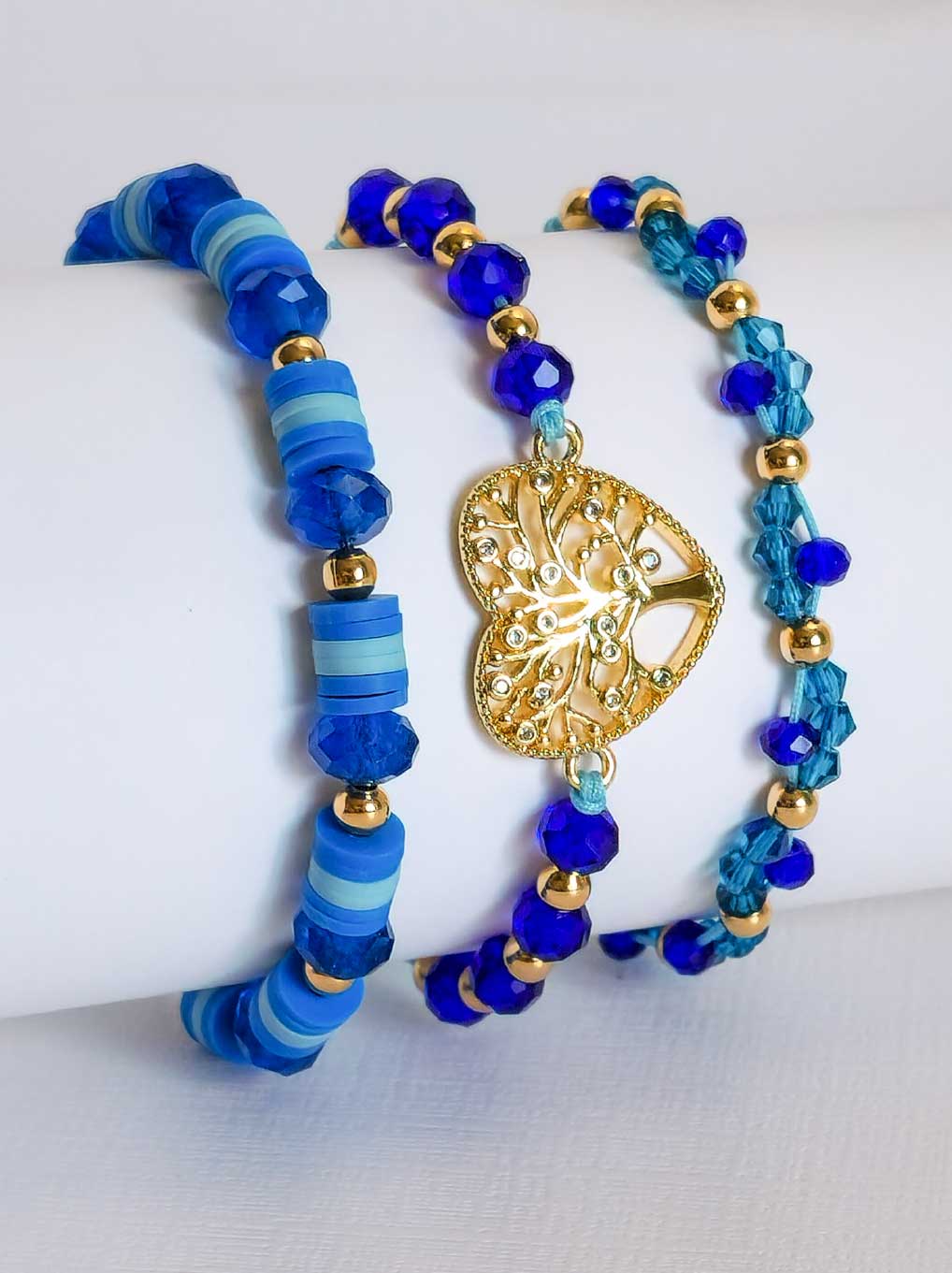 Bracelet Blue Tree of Life Trilogy