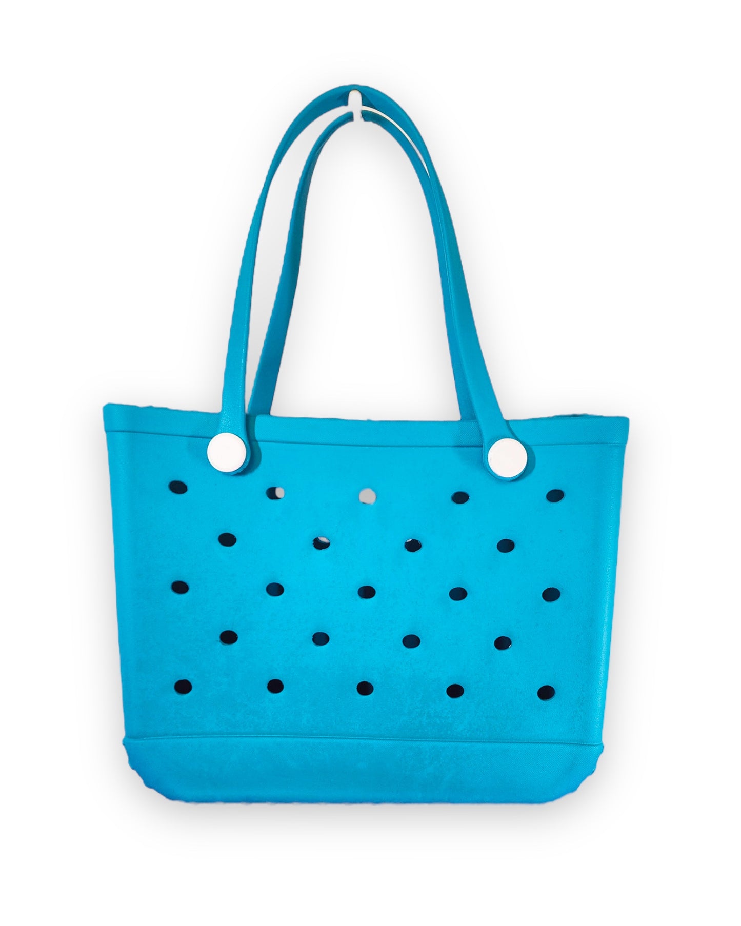 Summer Vibes Bolsa de Playa de Goma – Colorida, Resistente y Personalizable