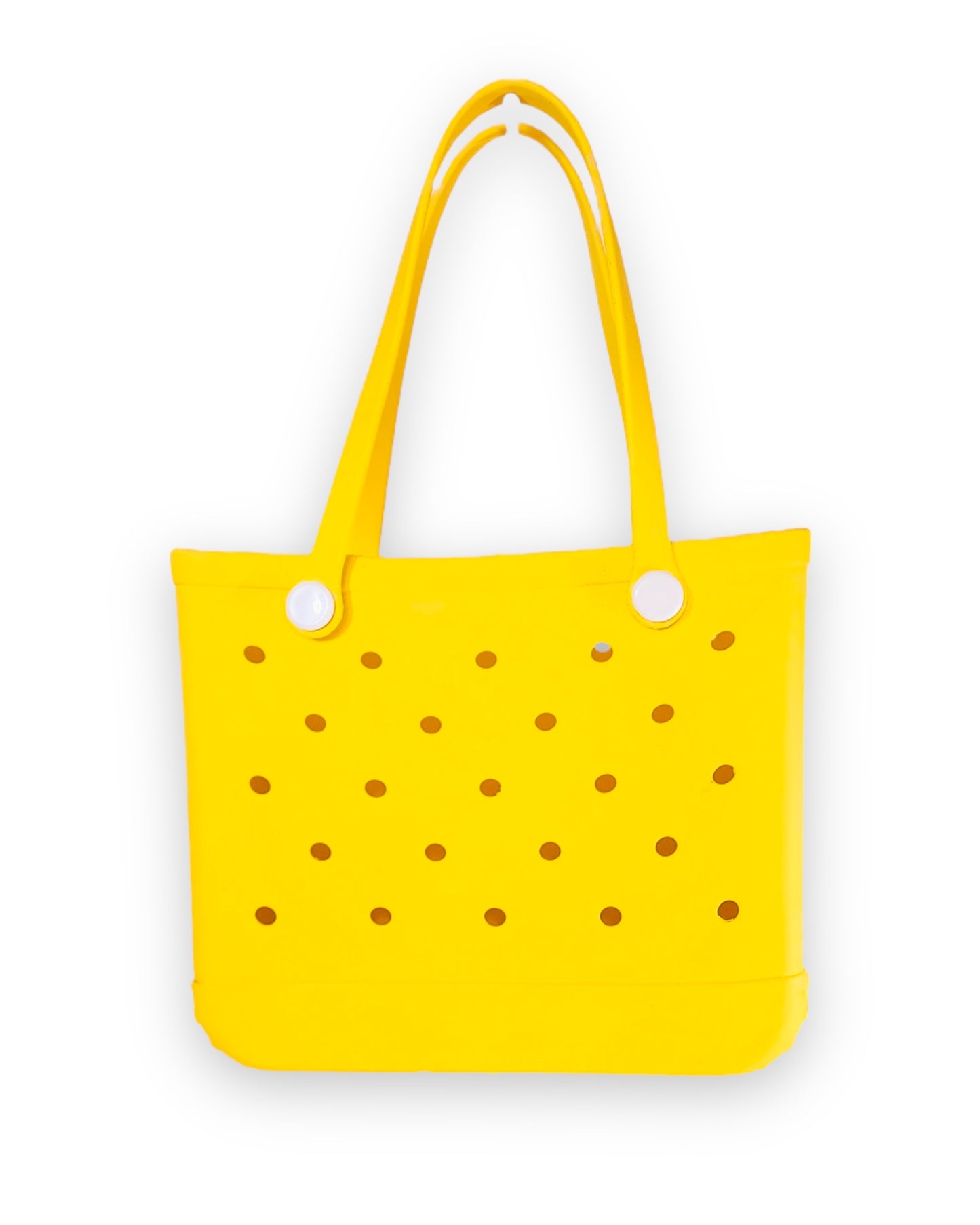 Summer Vibes Bolsa de Playa de Goma – Colorida, Resistente y Personalizable