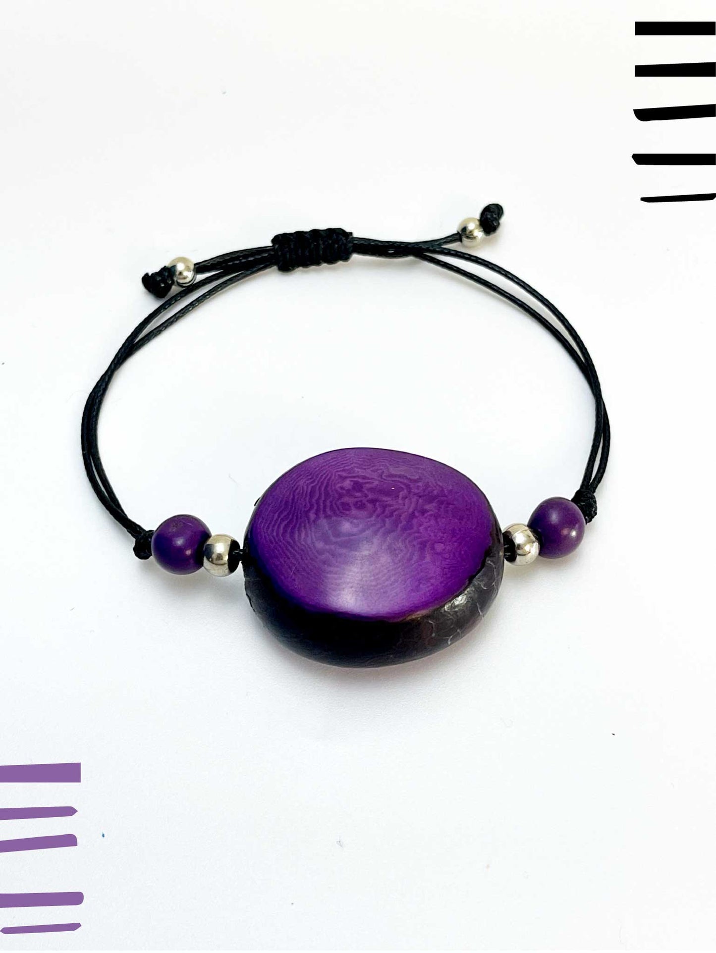 Dirty Stone Crafted bracelet in Tagua Nut